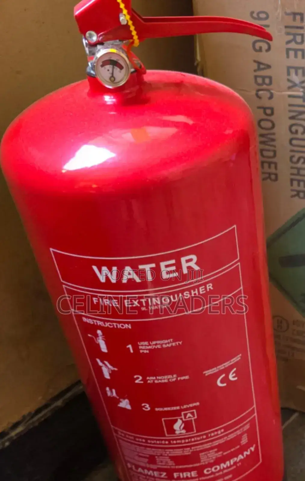 Reliable 9l Water Fire Extinguisher for Class a Fire