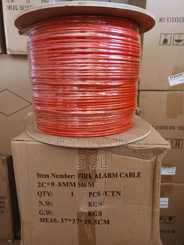 Fire Alarm Cable 500m Roll Kenya | 2 Core 0.8mm