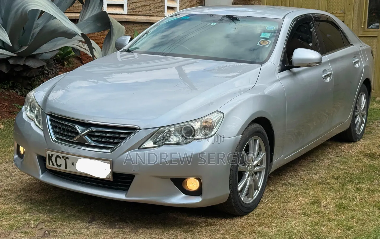 Toyota Mark X 2013 Silver