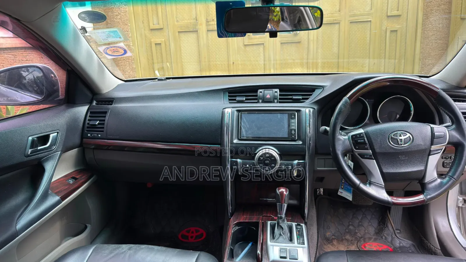 Toyota Mark X 2013 Silver