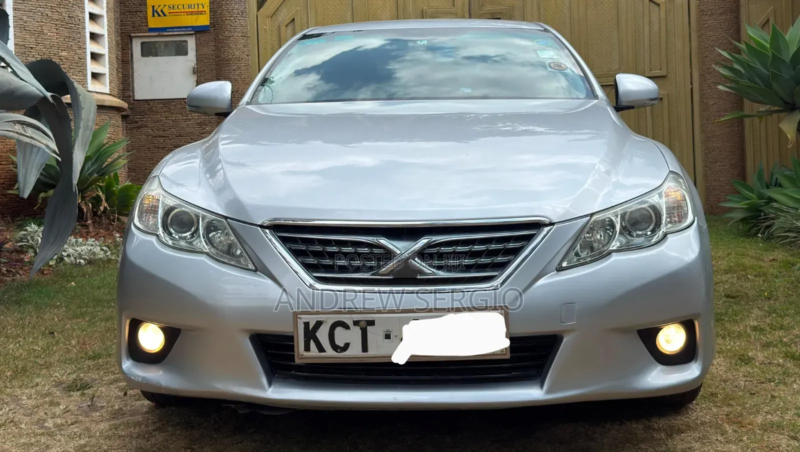 Toyota Mark X 2013 Silver