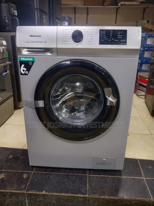Hisense 6kg Wash and Spin Front Load Washing Machine - main view