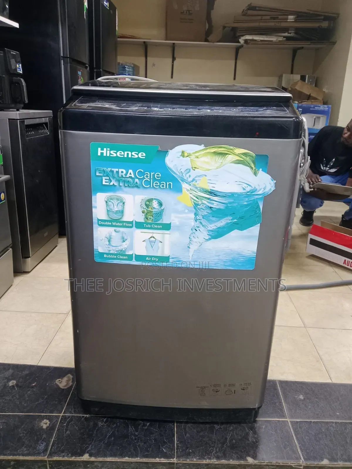 Hisense 10.5 Kg Top Load Washing Machine Full Automatic