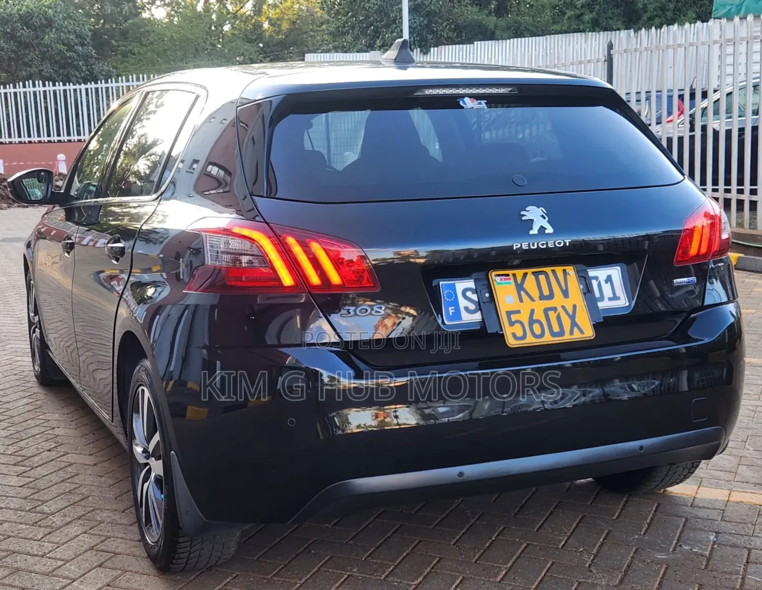 Peugeot 308 2018 Black