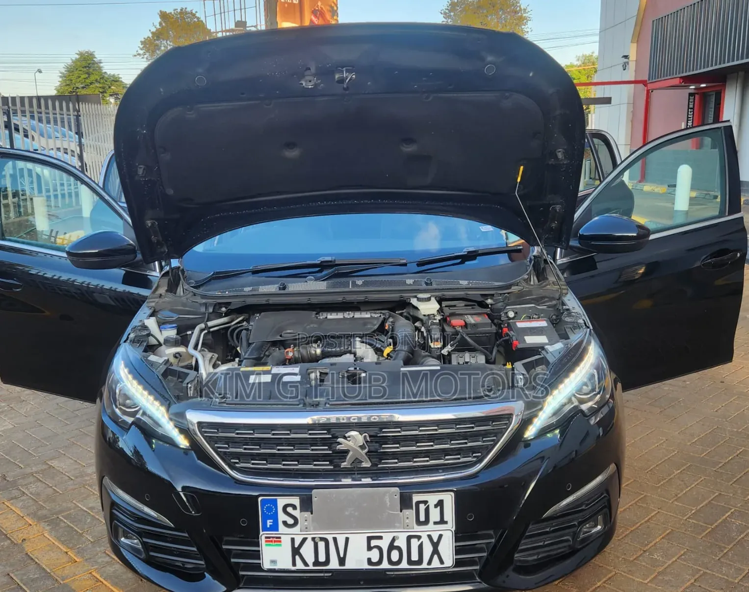 Peugeot 308 2018 Black