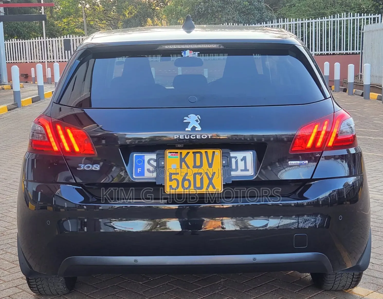 Peugeot 308 2018 Black