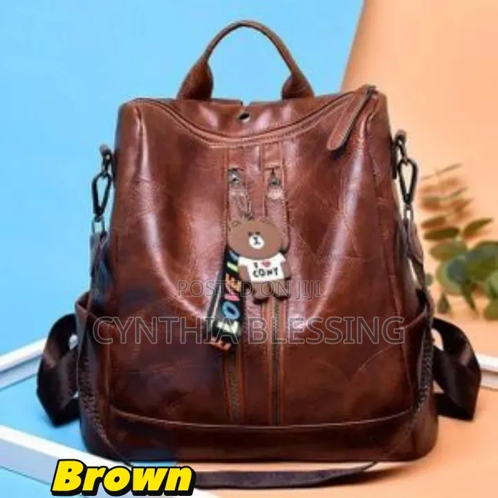 Monkey Bag Brown Color Leather