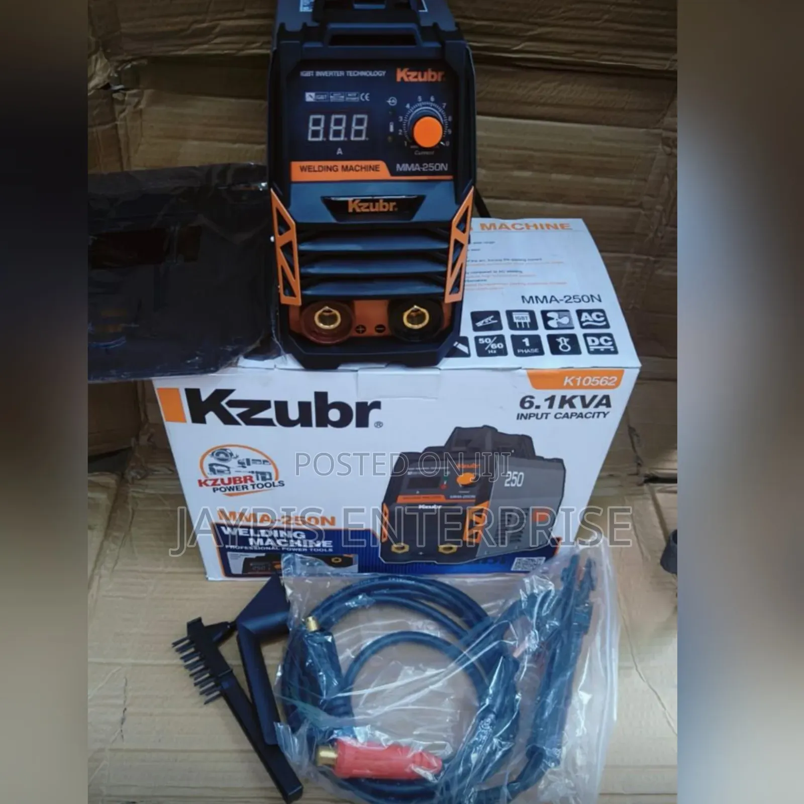 Kzubr Kzubr 140A Inverter Welding Machine - IGBT Technology, Grey