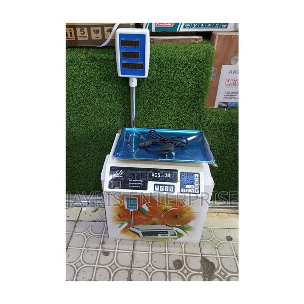 High Quality Durable Quality ACS 30 Upto 30Kgs Computerized