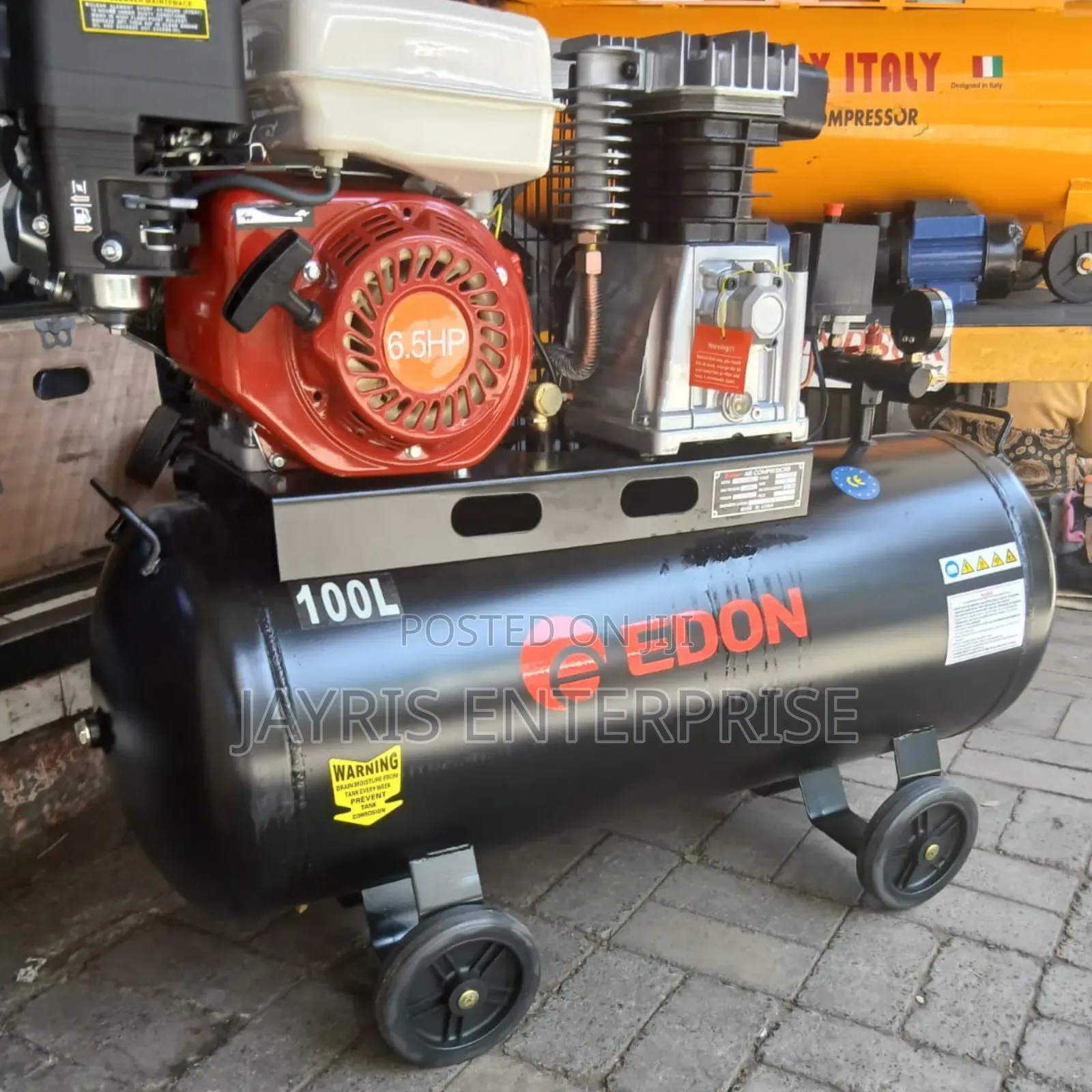 Edon Gasoline Compressor 100L at