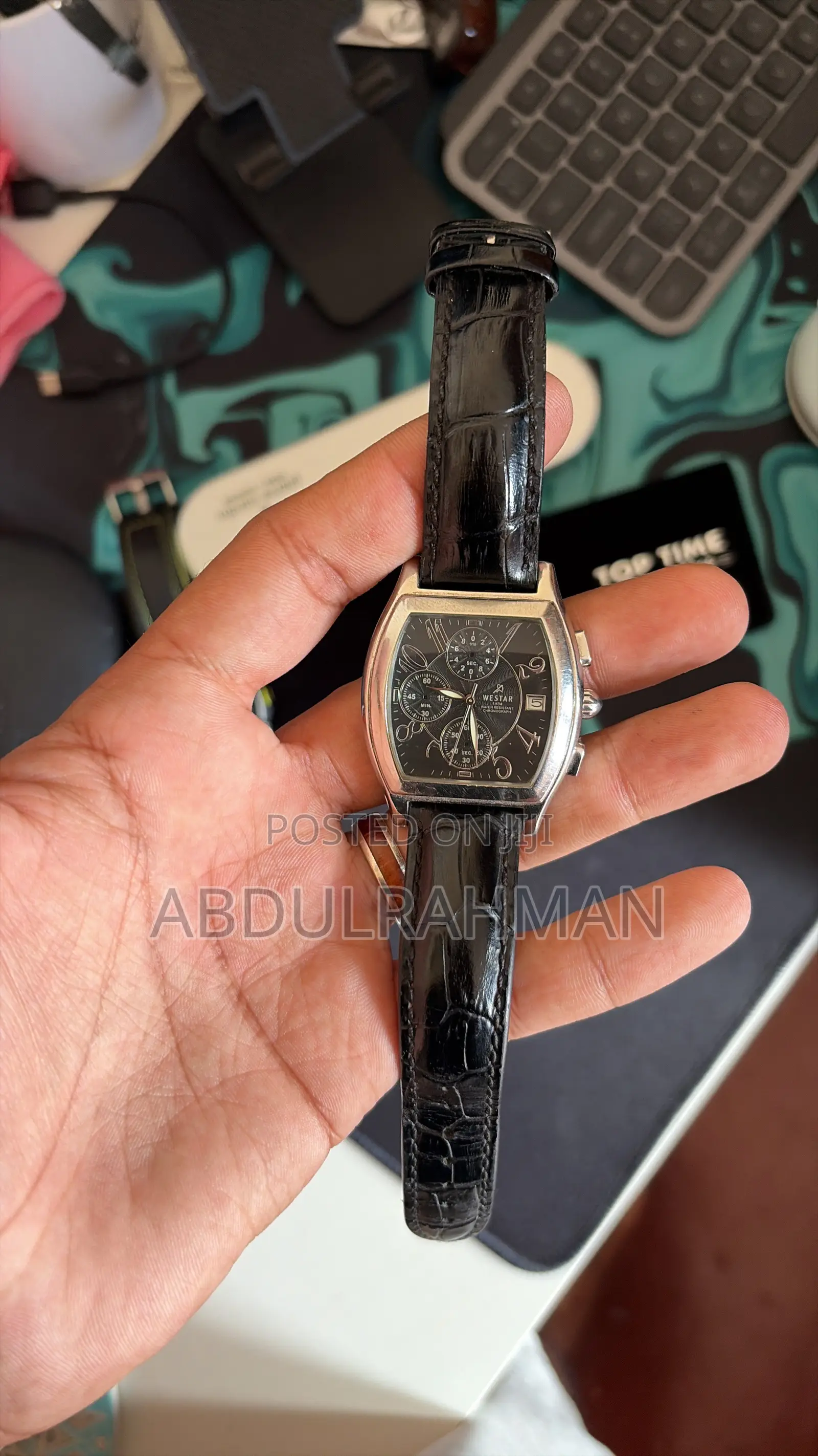 Westar Black Dial Dress Watch
