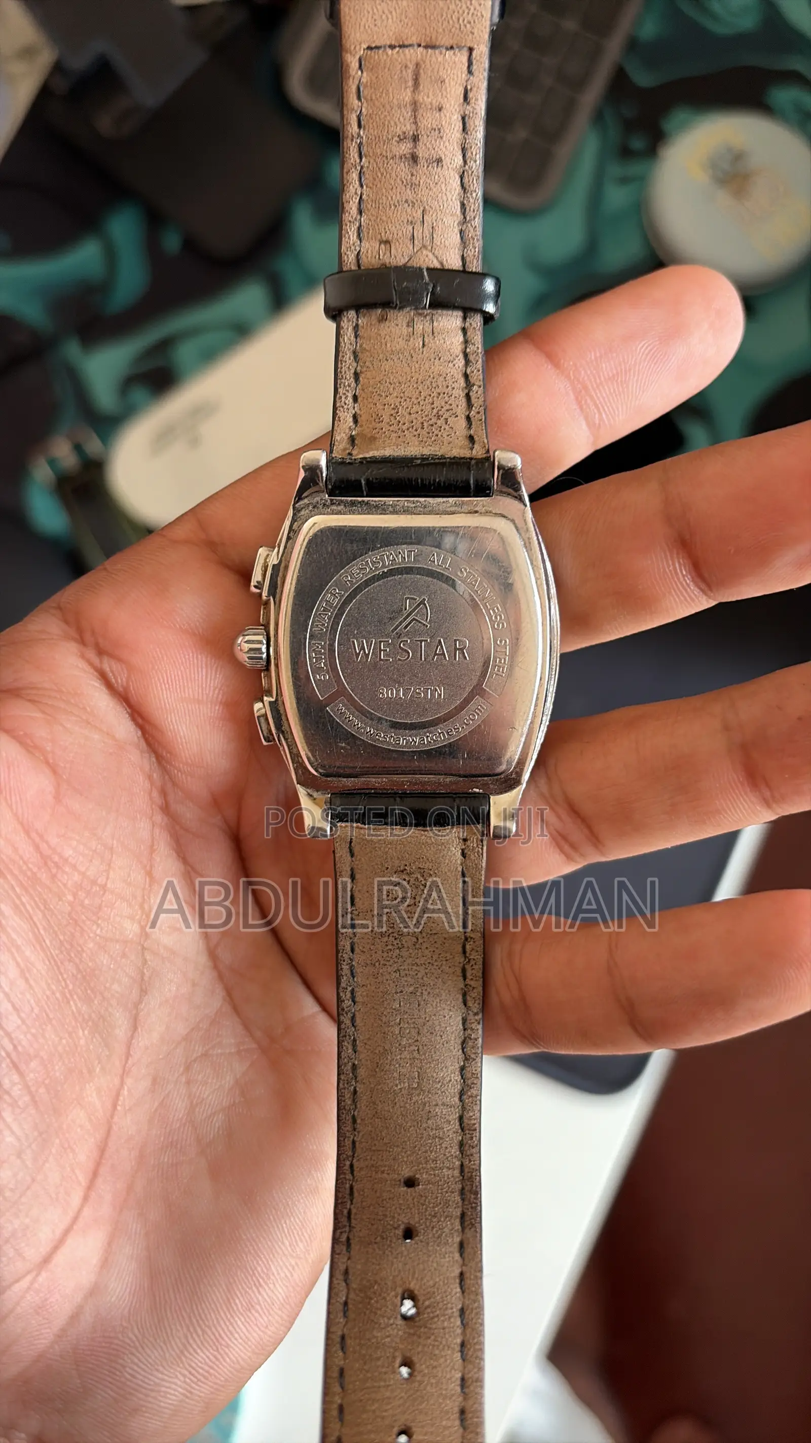 Westar Black Dial Dress Watch