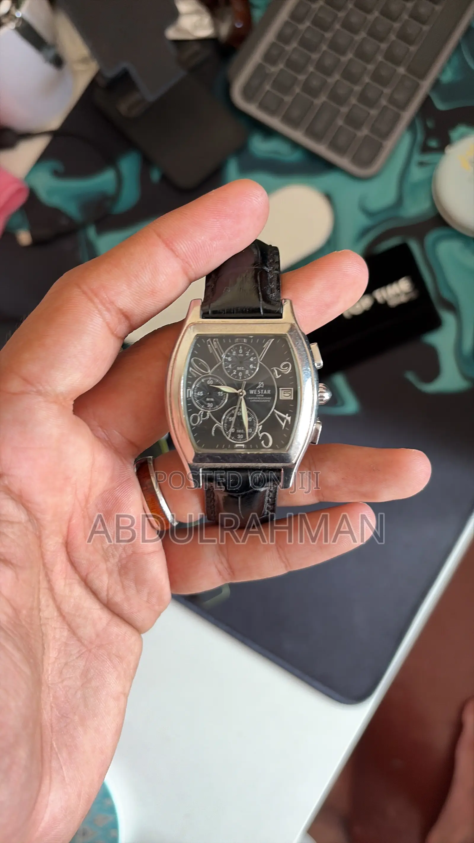 Westar Black Dial Dress Watch