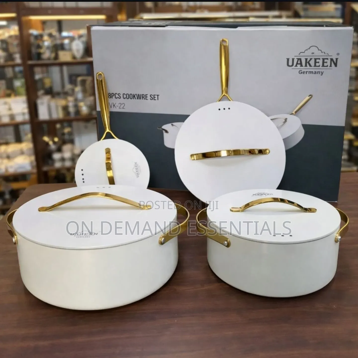 UAKEEN CERAMIC Cookware Set