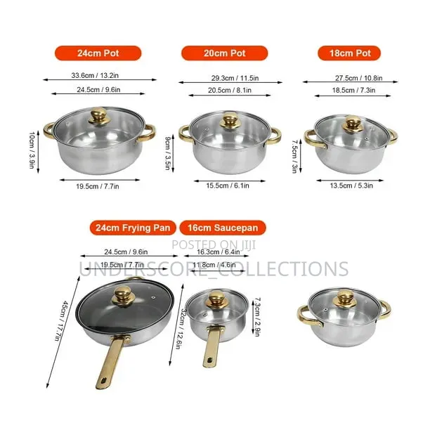 12pc Edebbefg Stainless Steel Set