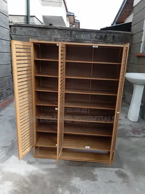 9layers Bamboo Shoe Cabinet