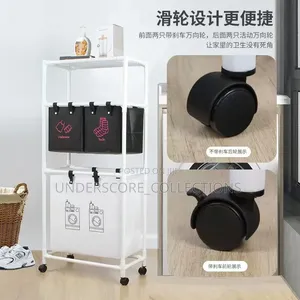 New Laundry Basket Foldable Dirty Clothes Organizer With Wheels
