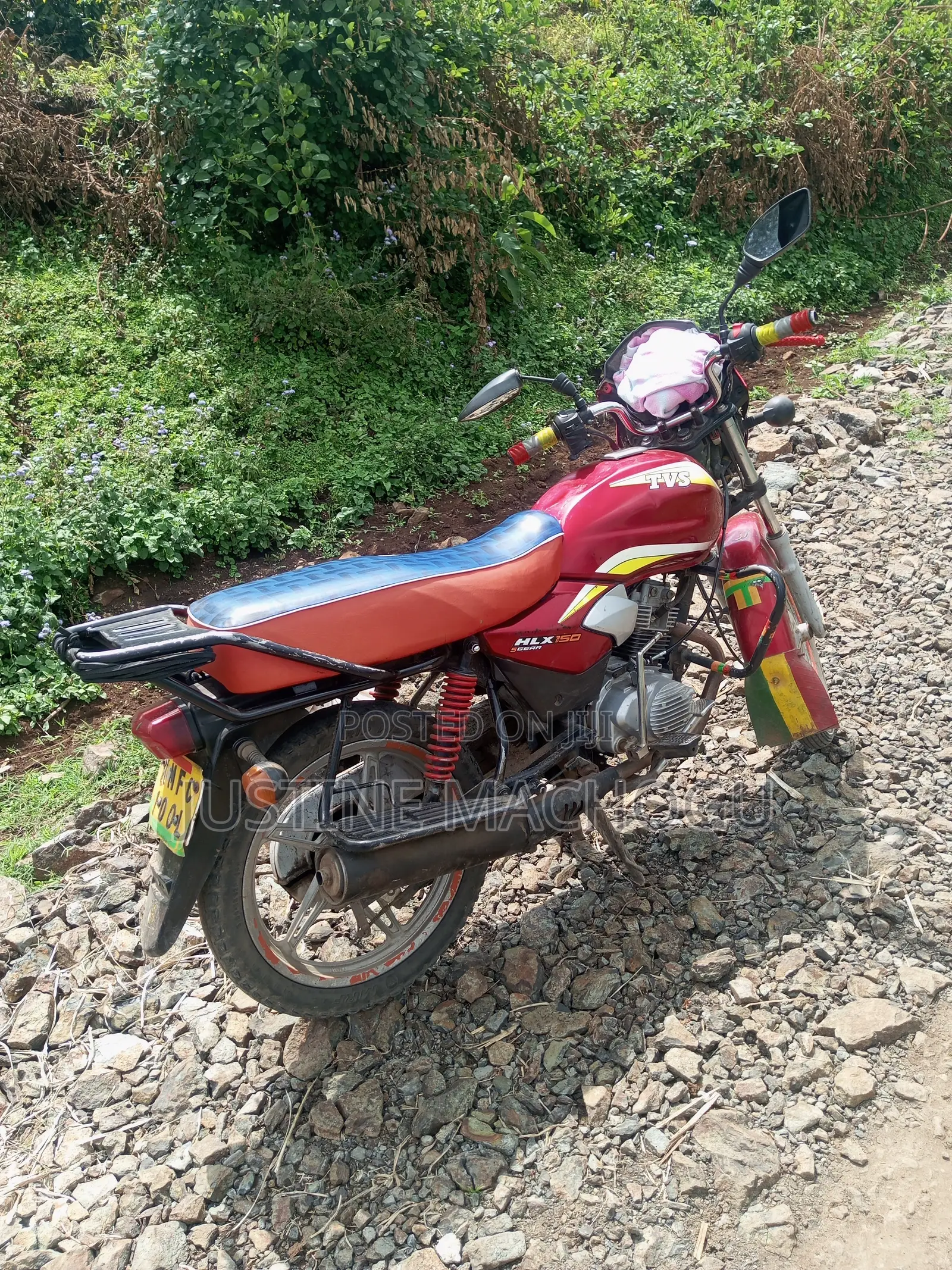 TVS HLX Plus ES 2020 Red