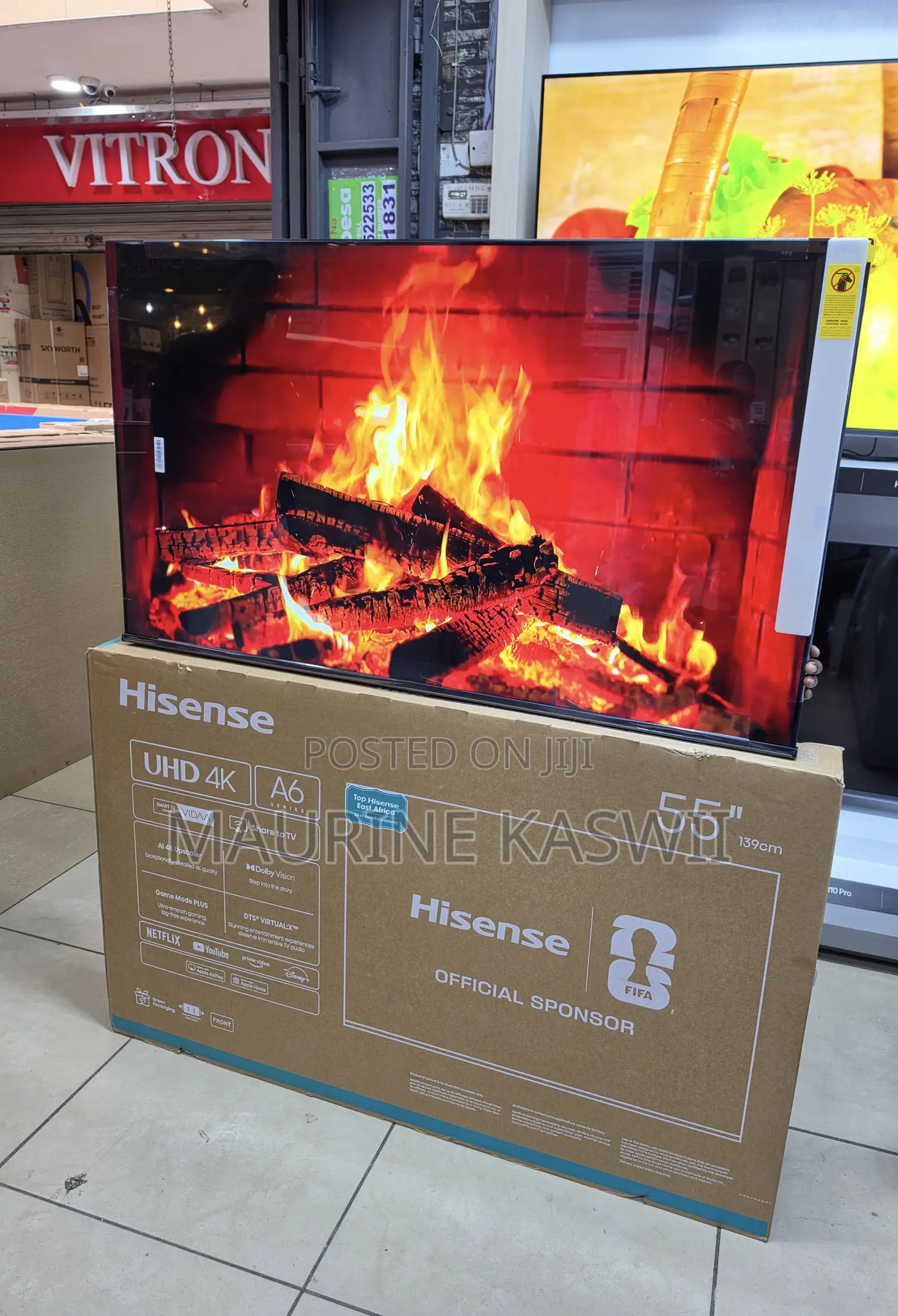 Hisense Smart TV 55”a6