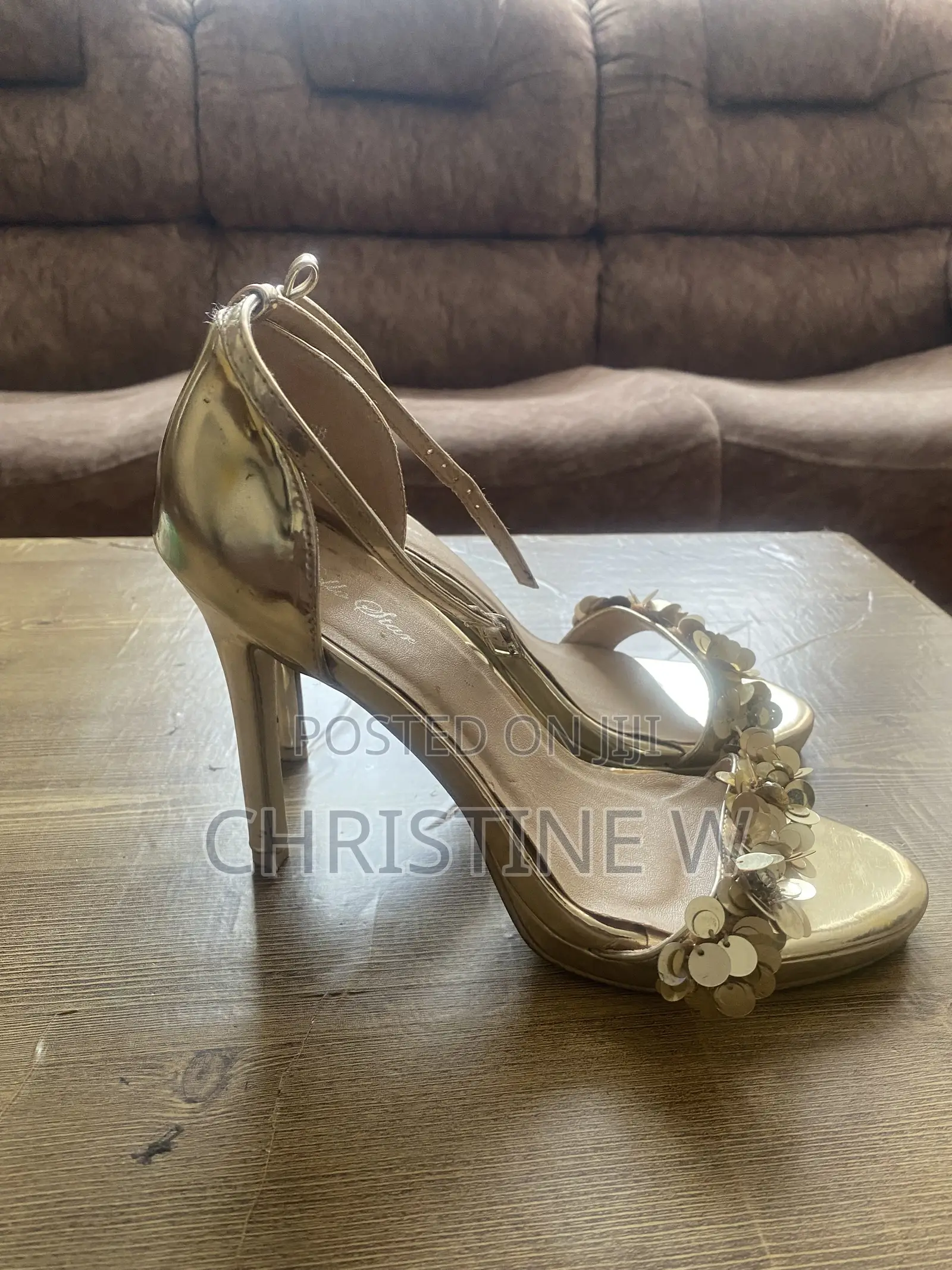 Golden Shoes for Sale