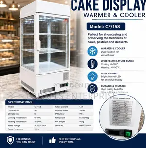 Cake Display Warmer Cooler CF/158
