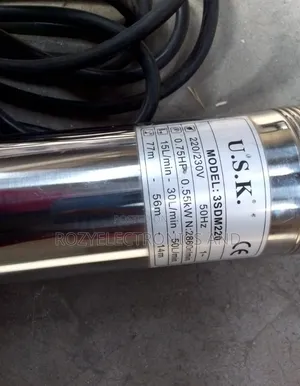 0.75 HP Submersible Pump Slim Body 77m Head