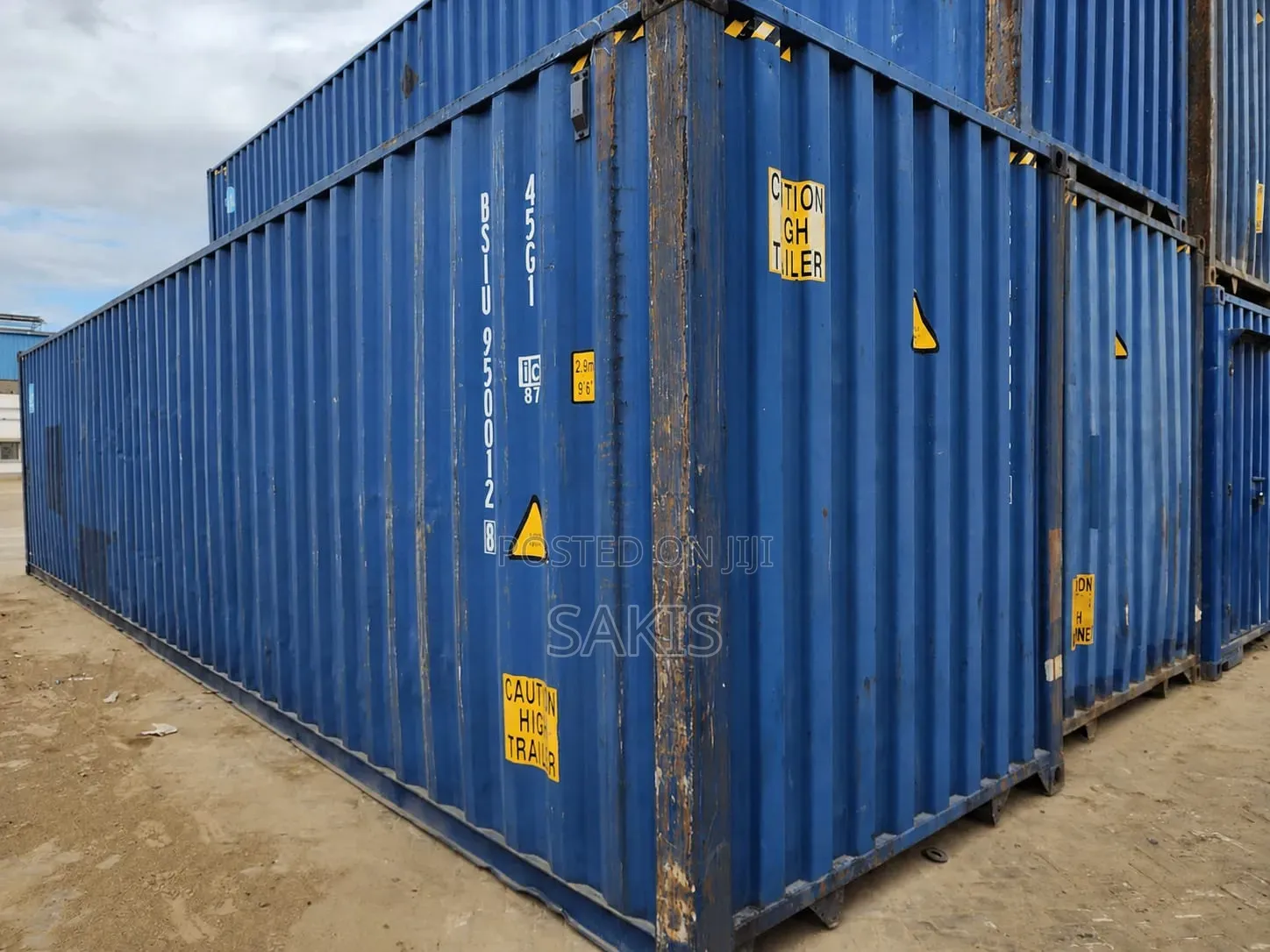 Big Space! 40ft High Cube Containers!