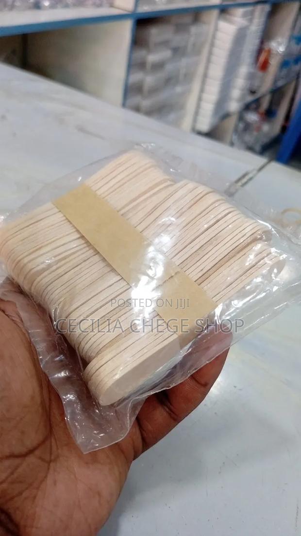 Wooden Ice Cream Sticks - main view