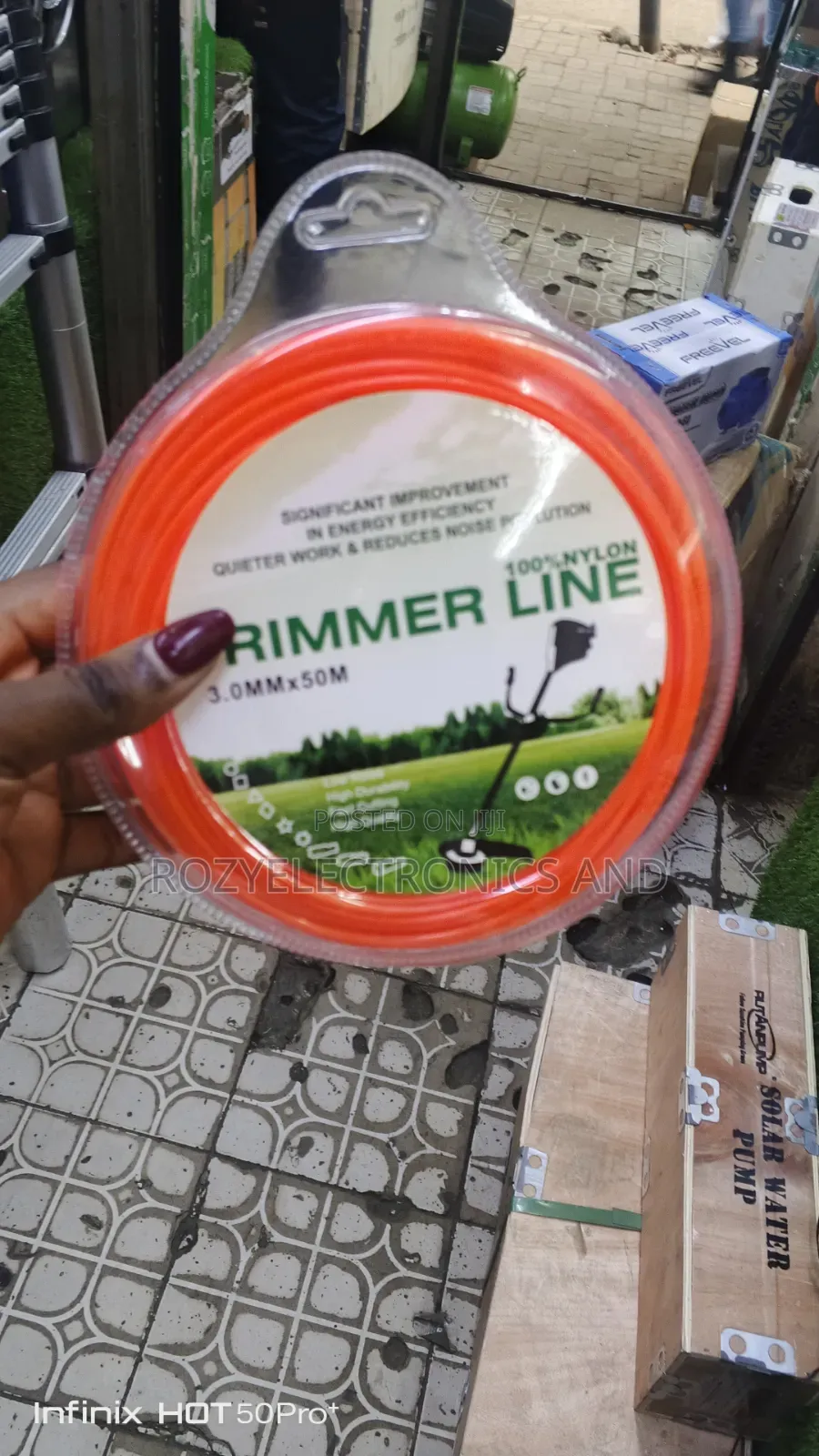 Trimmer Line 3.0mm by 50m