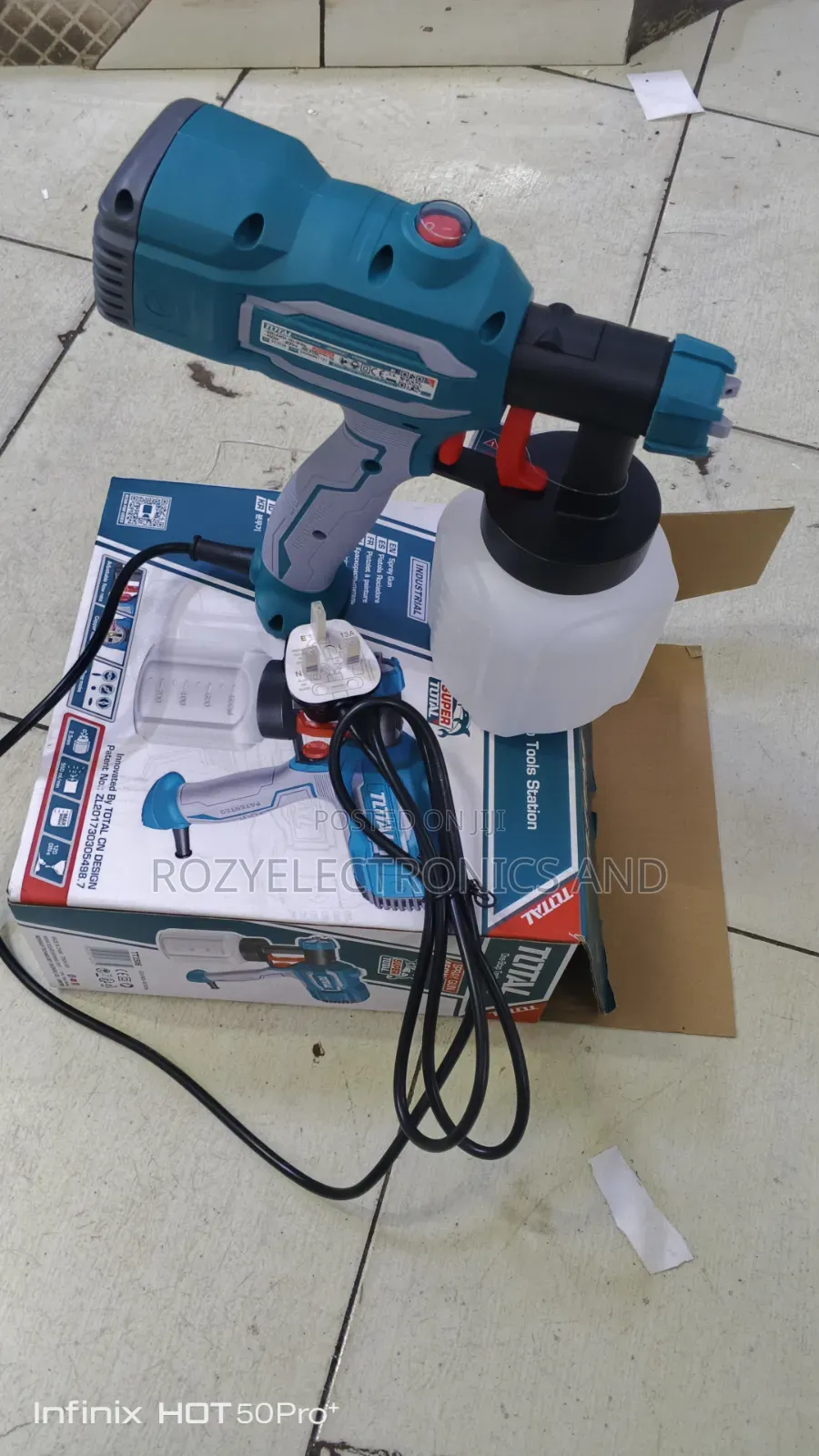 High Pressure Total Spray Gun With 450 Watts