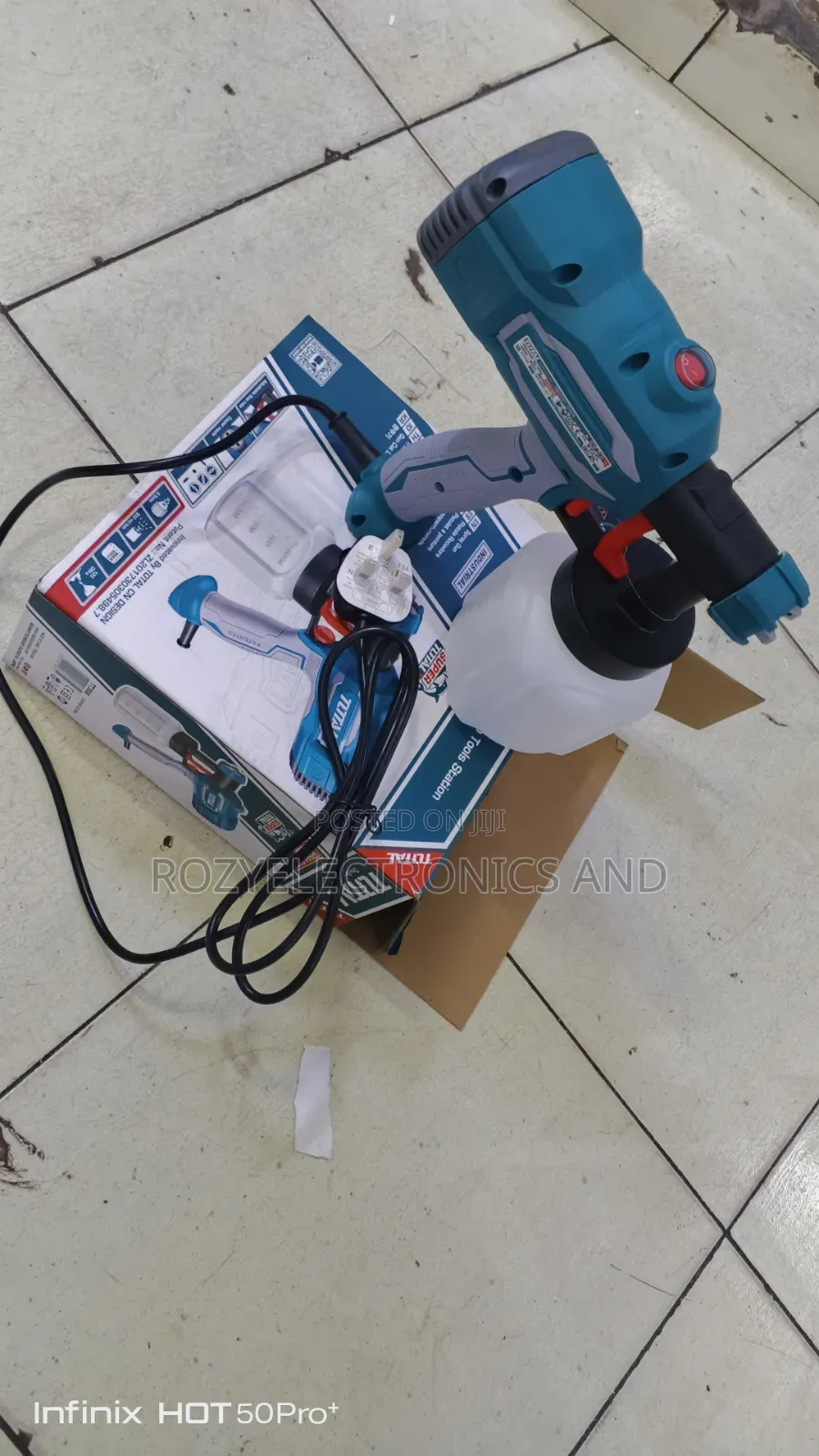 High Pressure Total Spray Gun With 450 Watts