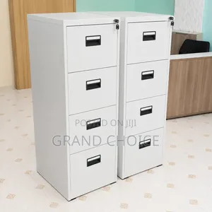 Heavy-Duty Steel 4 Drawer Cabinet