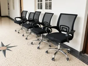 Adjustable Office Chair Without a Headrest