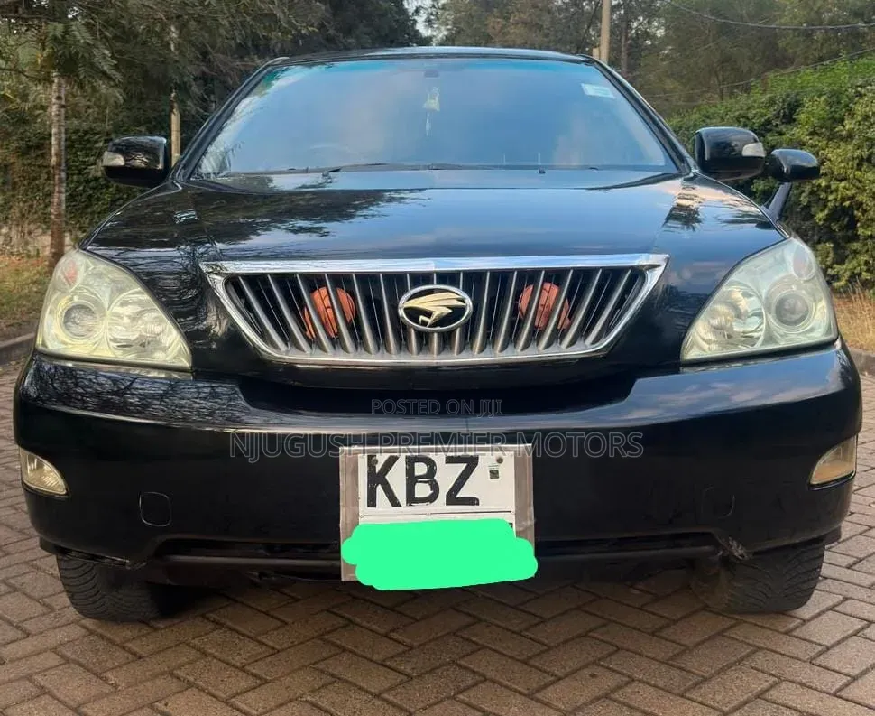 Toyota Harrier 2008 Black