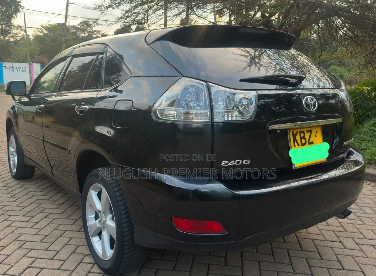 Toyota Harrier 2008 Black