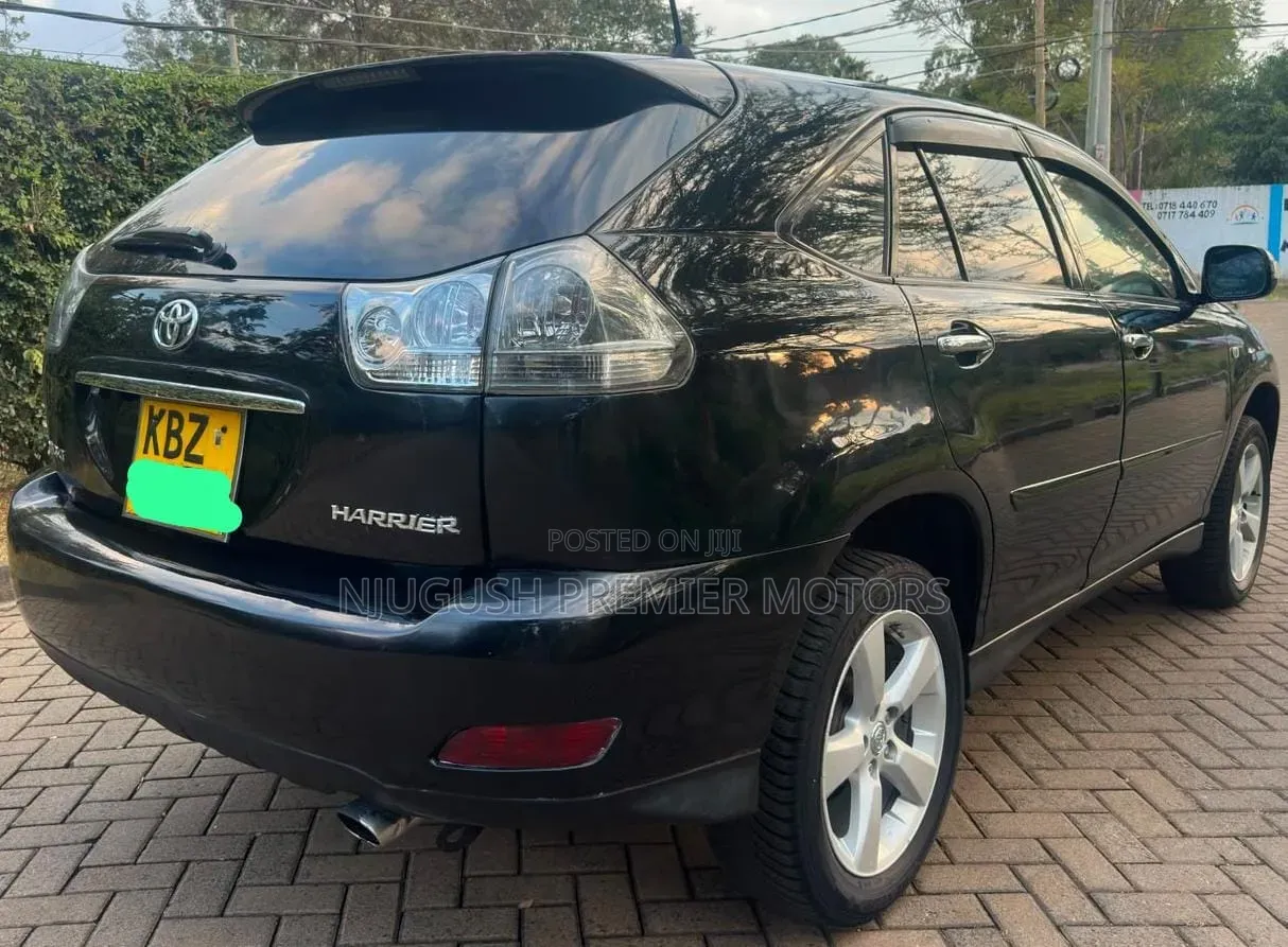 Toyota Harrier 2008 Black