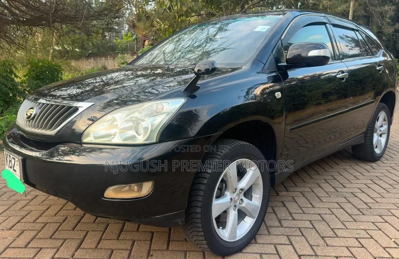 Toyota Harrier 2008 Black
