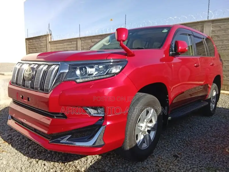 Toyota Land Cruiser Prado 2018 Red