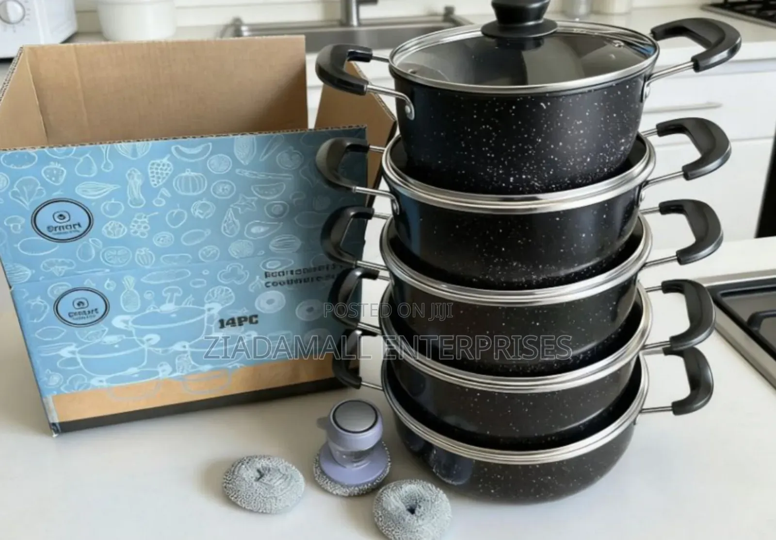 Smart Raha 10pc Cookware Set 
