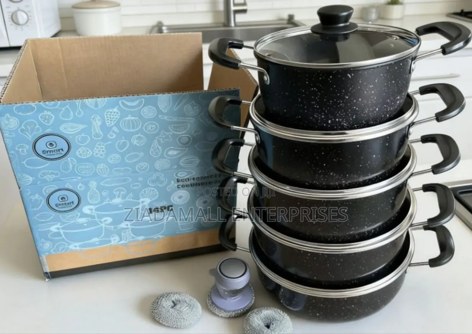 Smart Raha 10pc Cookware Set 