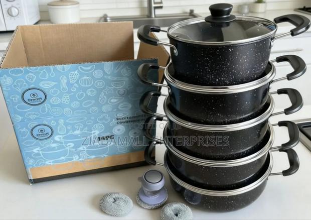 Smart Raha 10pc Cookware Set  - thumbnail 2