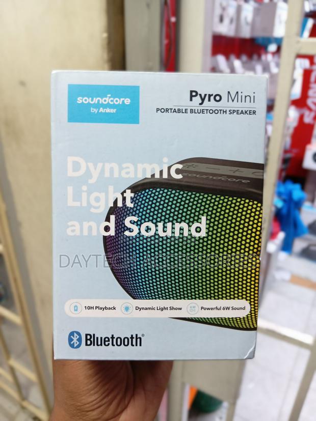 The Anker Soundcore Pyro Mini Portable Bluetooth Speaker. - thumbnail 4