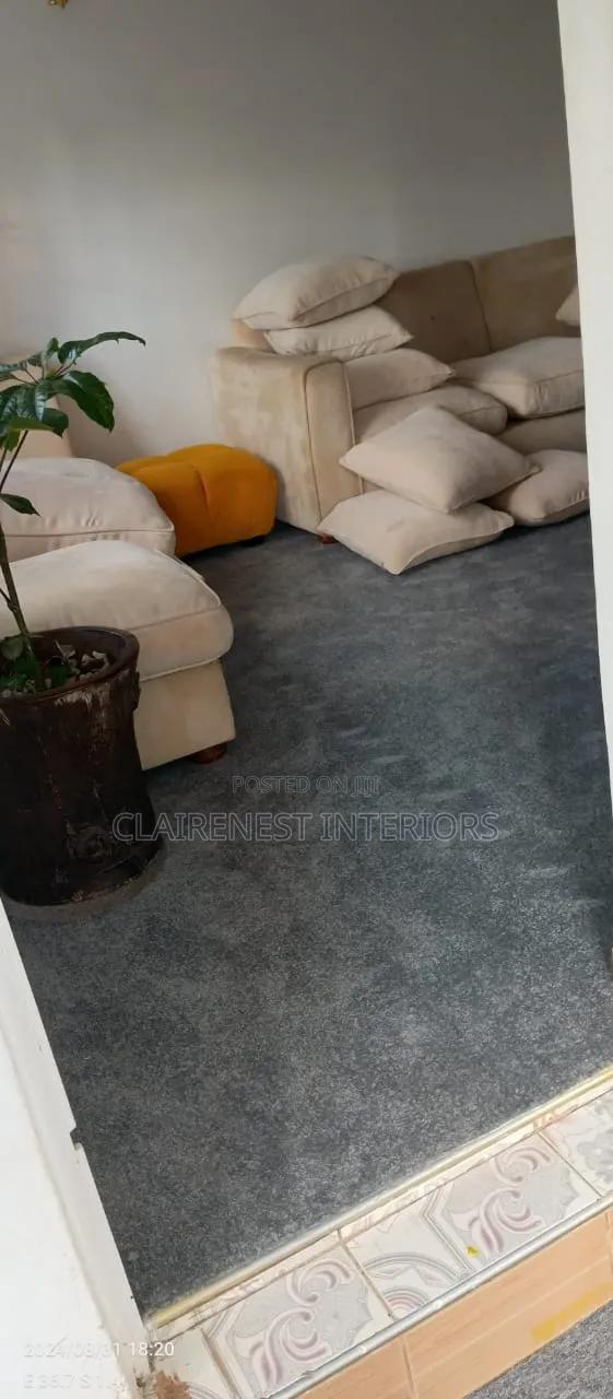 VIP Light Grey and Dark Grey 10mm Wall to Wall Carpets - main view