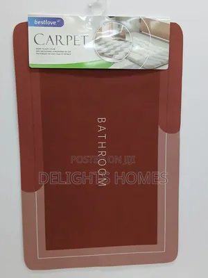Ant- Slip Rubber Bathroom /Kitchen/Door Mat-Alp