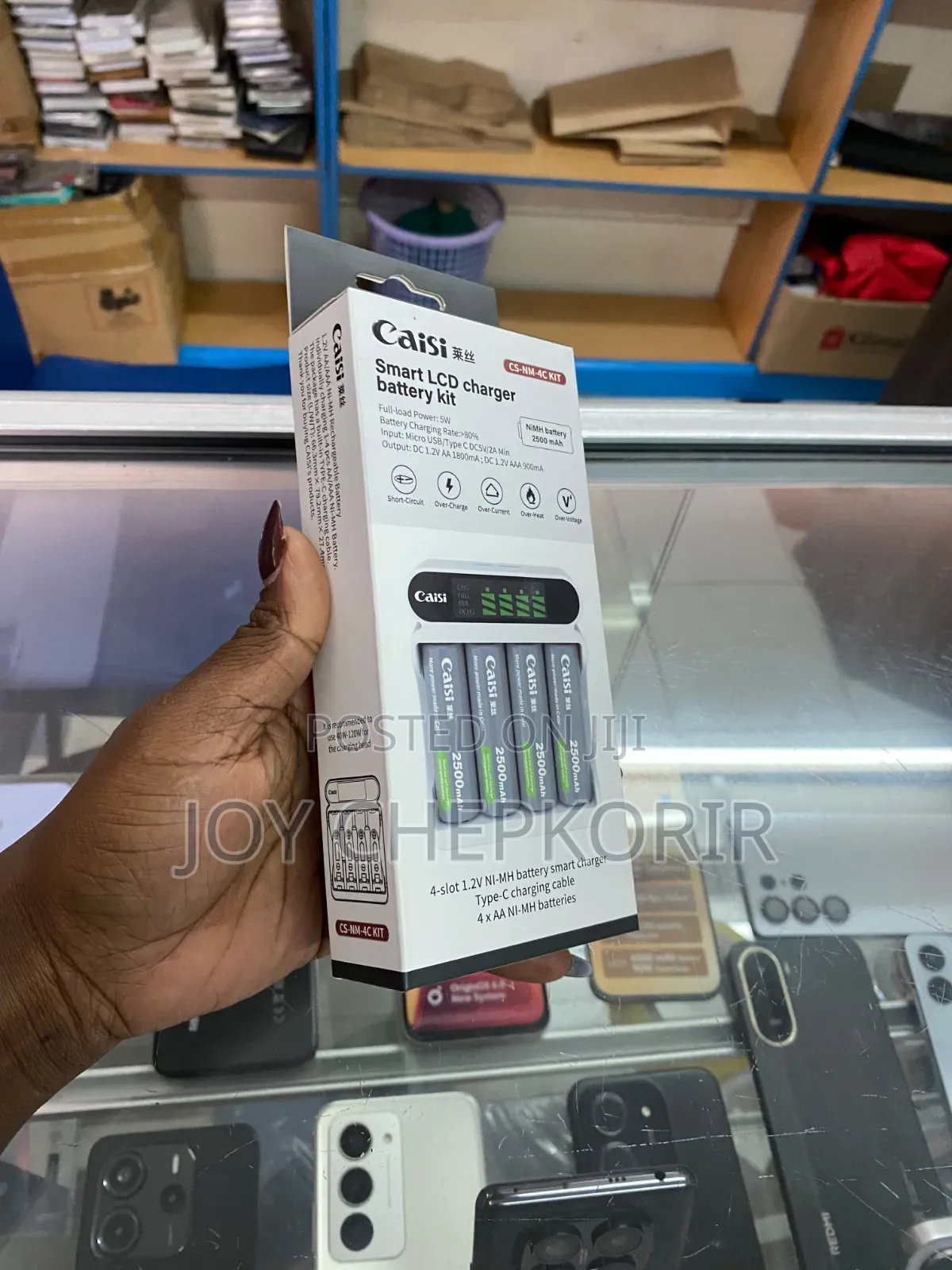 Caisi Smart LCD Charger Battery Kit