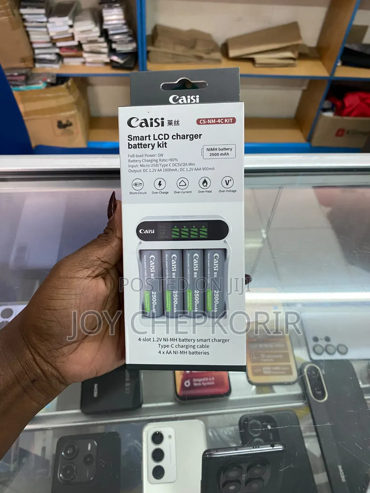 Caisi Smart LCD Charger Battery Kit