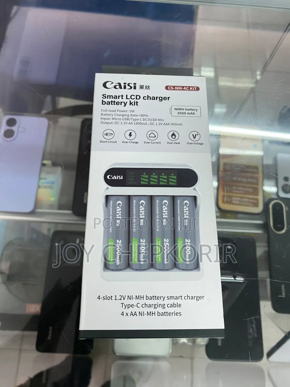 Caisi Smart LCD Charger Battery Kit