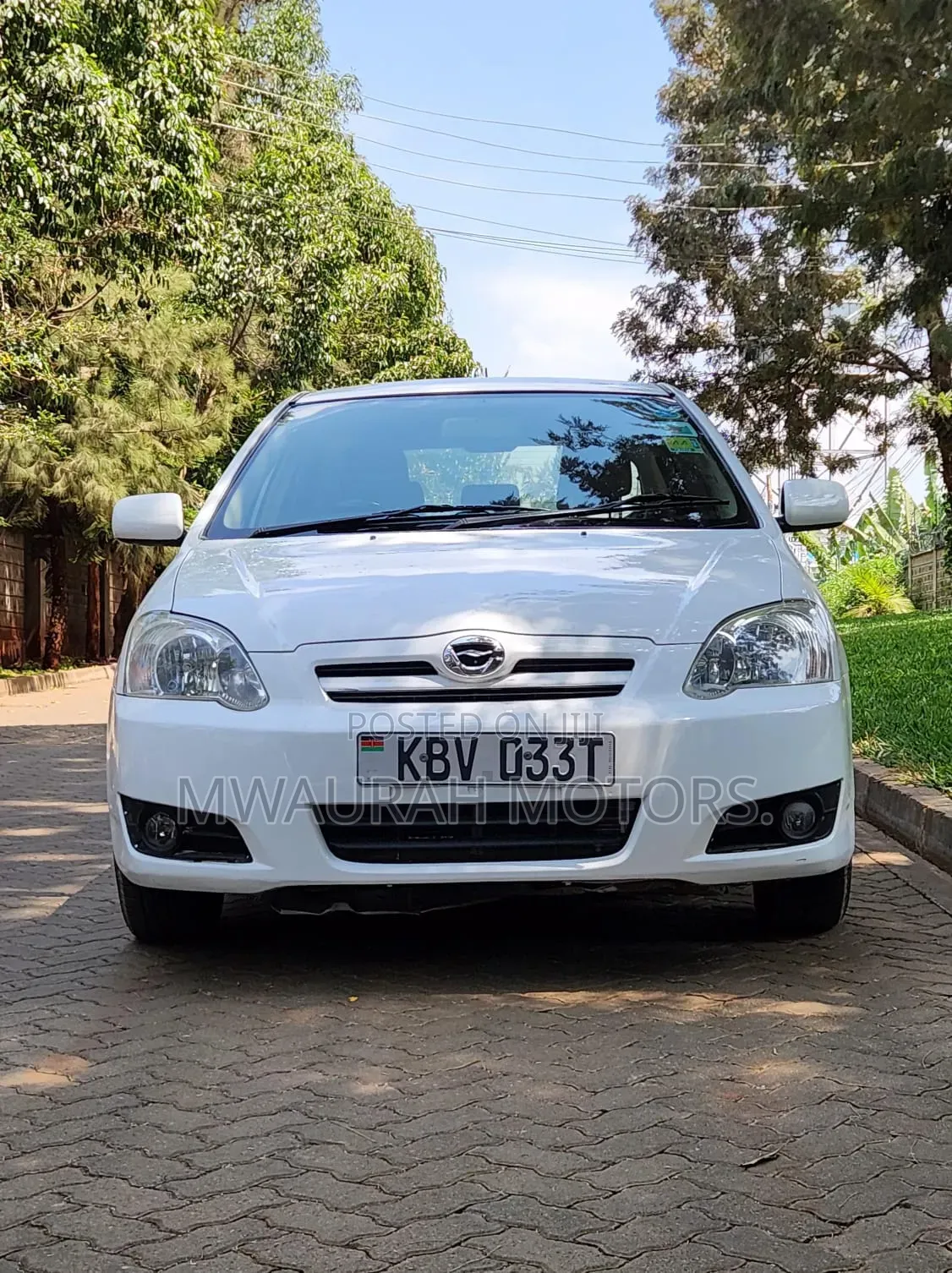 Toyota Corolla RunX 2006 White