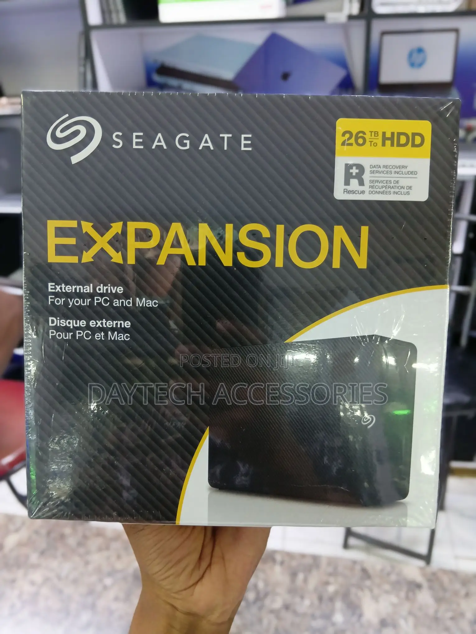 Seagate Expansion 26TB USB 3.0 Desktop Hard Drive STKP Black