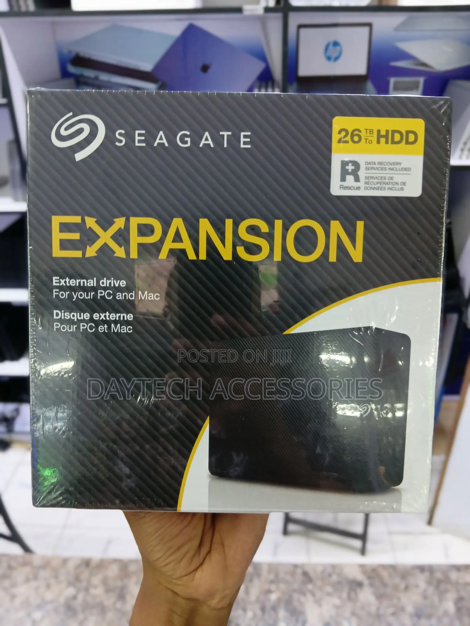 Seagate Expansion 26TB USB 3.0 Desktop Hard Drive STKP Black